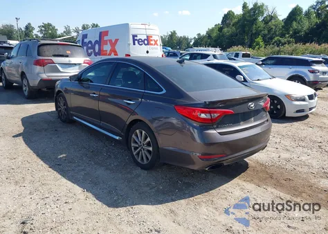 2017 Hyundai Sonata Limited from USA, damaged, VIN 5NPE34AF3HH487863